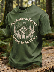 Men's Forest Conservation Print T-shirt
