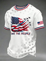 Men's Independence Day We The People Print Tee