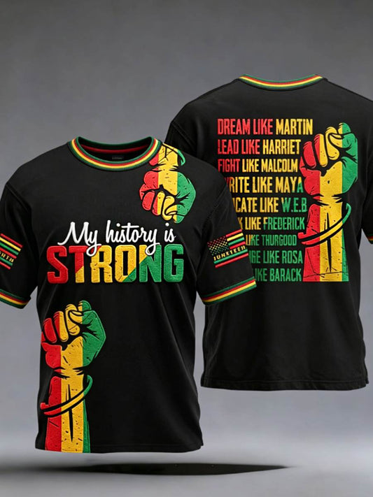 Men's Juneteenth They Not Like Us Since 1865 Print Tee