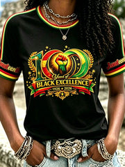 Women's 100 Years Juneteenth T-shirt