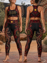Women's Australian Aboriginal Culture Art Printed Sets