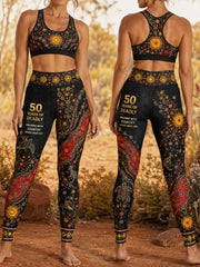 Women's Australian Aboriginal Culture Art Printed Sets