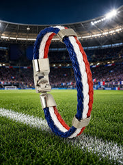 French football bracelet