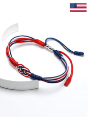 American woven bracelet