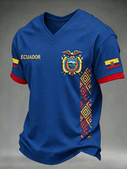 Men's V-neck T-shirt