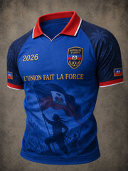Men's 2026 Haiti Soccer Tops