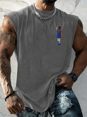 Men's Basketball Fan Graphic Vest Top