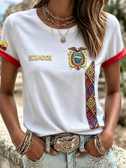 Women's short-sleeved T-shirt