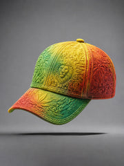 Reggae Print Casual Unisex Hat