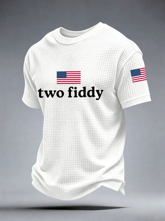 Men's Two Fiddy Waffle T-Shirt