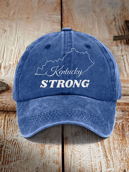 Unisex Kentucky Strong Printed Hat