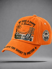 'Too Old to Care Club' unisex hats
