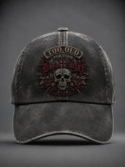 Unisex Too Old For Your Bullshit Print Hat