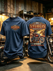 Men's Motorcycle Rally Printed T-shirt