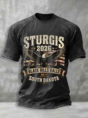 Men's Motorcycle Rally Printed T-shirt