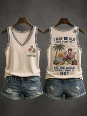 Women's I May Be Old Tank Top