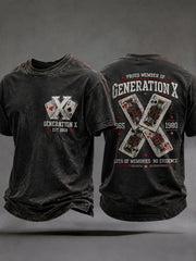Men's 'Proud Member Of Generation X' T-Shirts