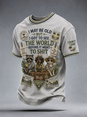 Men's I May Be Old But I Got To See The World Before It Went To Shit T-Shirt