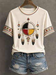 Women's Indigenous Art T-Shirt