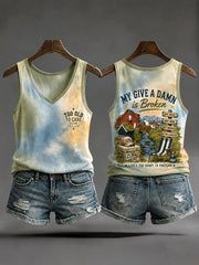 Women's "My Give A Damn Is Broken" Vests