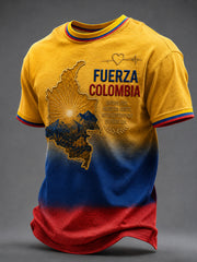 Men's FUERZA COLOMBIA Printed T-shirt
