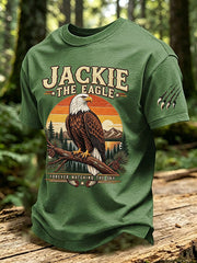 Men's Forever Over Big Bear Fly Free Jackie Print T-shirt