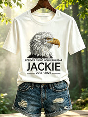 Women's Forever Over Big Bear Fly Free Jackie Print T-shirt