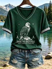 Women's Forever Over Big Bear Fly Free Jackie Print T-shirt