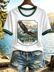 Women's Forever Over Big Bear Fly Free Jackie Print T-shirt