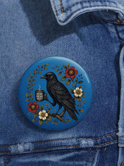Is He Dead Yet Printed Casual Brooch