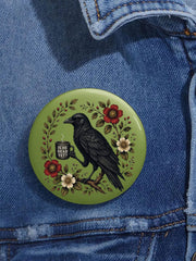 Is He Dead Yet Printed Casual Brooch