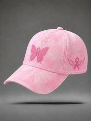 Animal Print Breast Cancer Prevention Unisex Hat