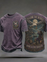 Men's "follow the wings home is the horizon" T-shirts