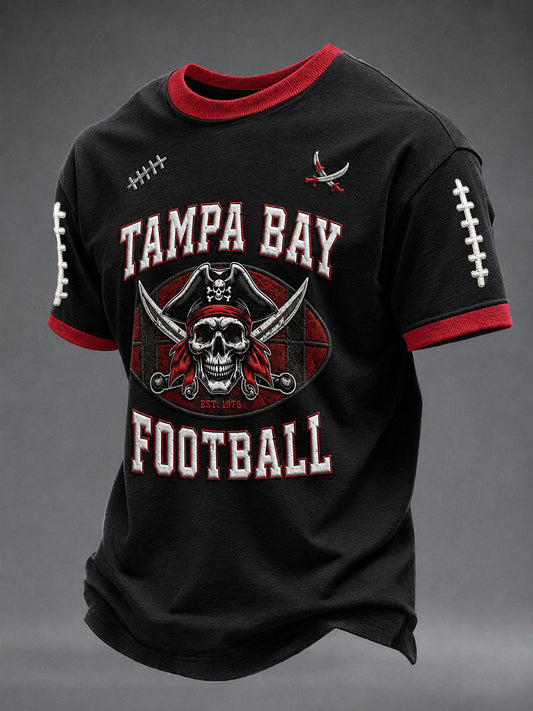 Men's Football Print T-shirt