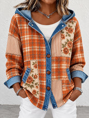 Women's Patchwork Art Cardigan