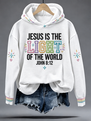 Women's Jesus Is The Light Regular Sweatshirt