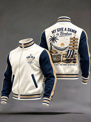 Men's "Too Old to Care Club / My Give-a-Damn Is Broken" Jackets