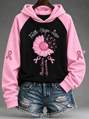 Women's Breast Cancer Pink Ribbon Hoodies