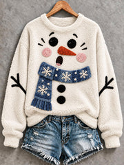 Women's Christmas Print Casual Sweatshirt