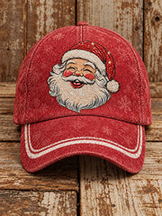Vintage Santa Claus Print Unisex Hat