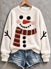 Women's Christmas Print Casual Sweatshirt
