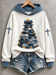 Women's Christian Art Christmas Faith Hoodie