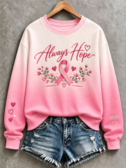 Women's Breast Cancer Regular Sweatshirt