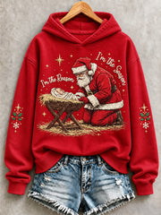Women's Jesus Is The Reason For The Season Print Sweatshirt