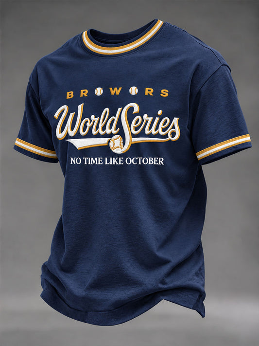 Men's Baseball Game Day Casual T-Shirt