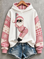 Women's Pole-Dancing Santa Hoodies