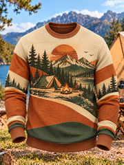 Men's Camping Waffle Sweatshirt