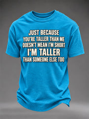 Men's Sassy & Sarcastic Funny Graphic Print Tee
