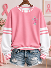 Women's Breast Cancer Regular Sweatshirt