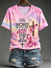 Women's Breast Cancer Short-sleeved T-shirt